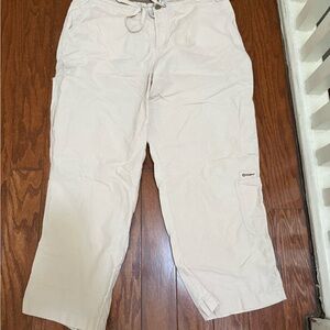 Gorpcore Colombia Khaki Womens Cargo Pants Size Medium